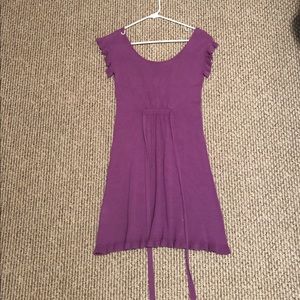 Soft and Vibrant purple dress